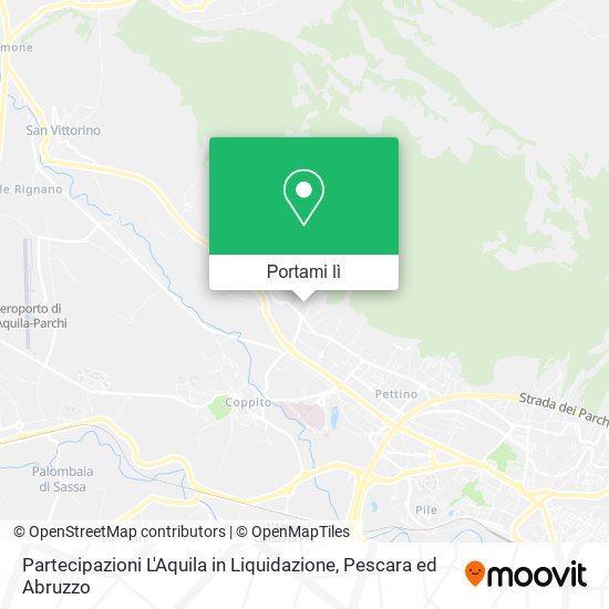 Mappa Partecipazioni L'Aquila in Liquidazione
