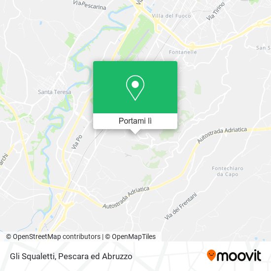Mappa Gli Squaletti