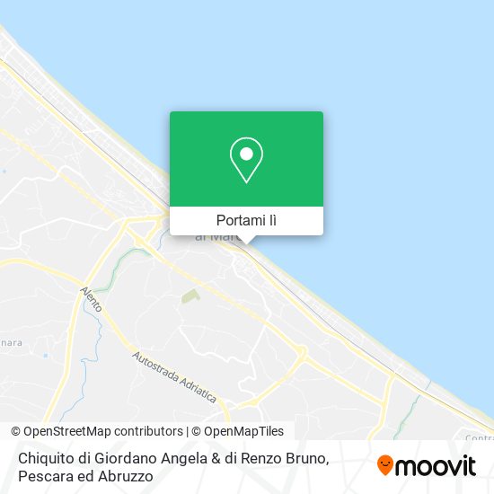 Mappa Chiquito di Giordano Angela & di Renzo Bruno