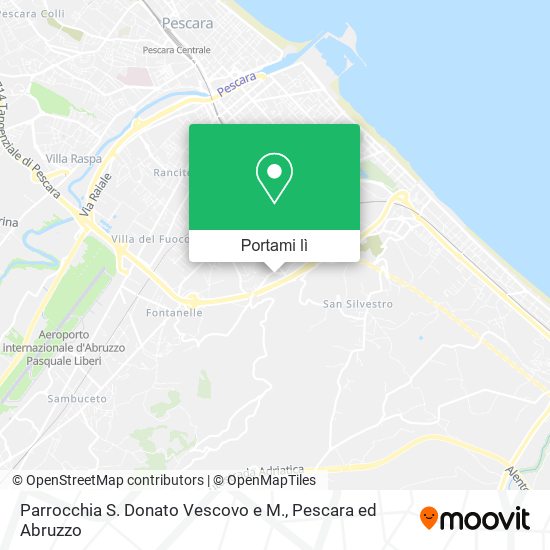 Mappa Parrocchia S. Donato Vescovo e M.