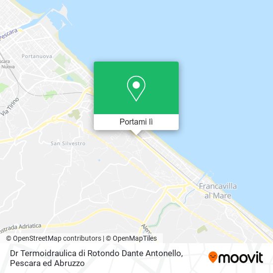 Mappa Dr Termoidraulica di Rotondo Dante Antonello