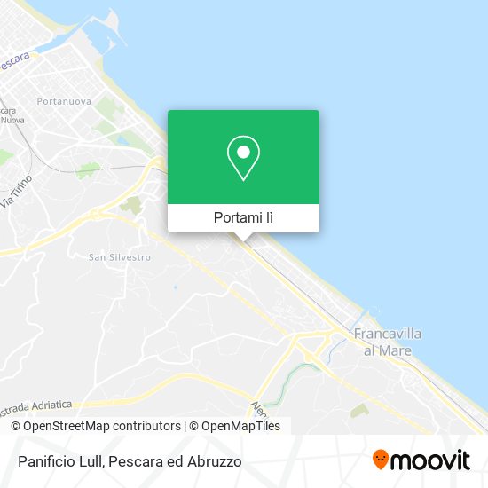 Mappa Panificio Lull