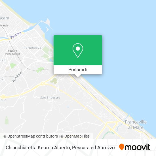 Mappa Chiacchiaretta Keoma Alberto