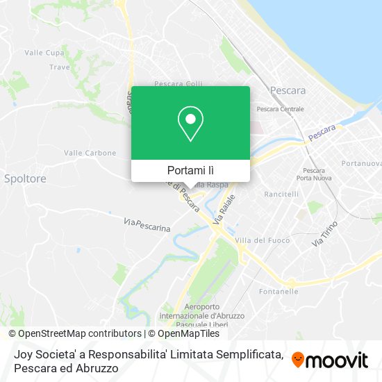 Mappa Joy Societa' a Responsabilita' Limitata Semplificata