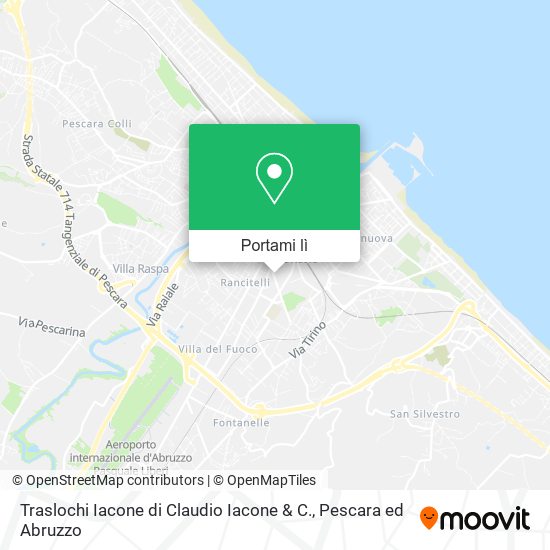 Mappa Traslochi Iacone di Claudio Iacone & C.