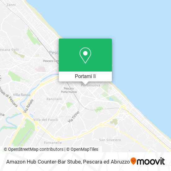 Mappa Amazon Hub Counter-Bar Stube