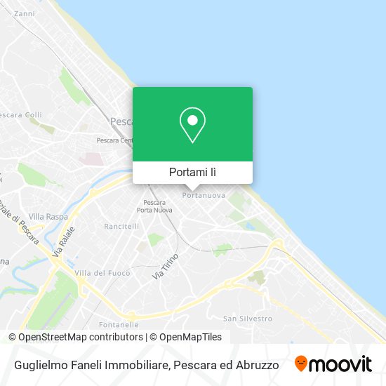 Mappa Guglielmo Faneli Immobiliare