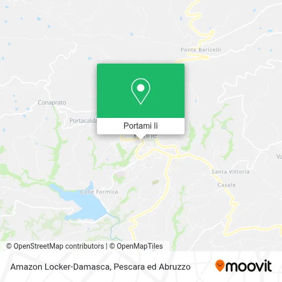 Mappa Amazon Locker-Damasca