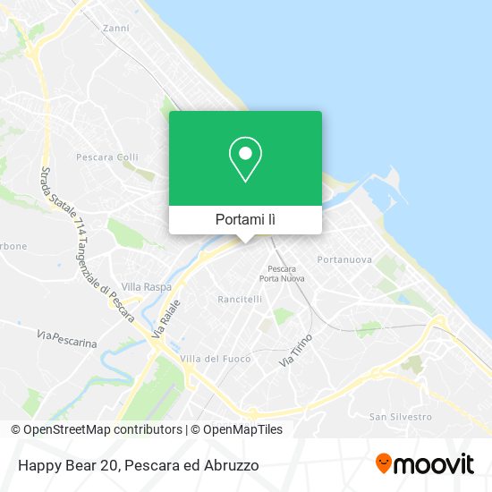 Mappa Happy Bear 20