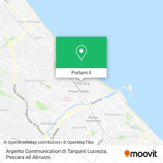 Mappa Argento Communication di Tarquinii Lucrezia