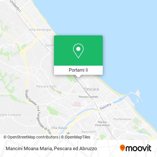 Mappa Mancini Moana Maria