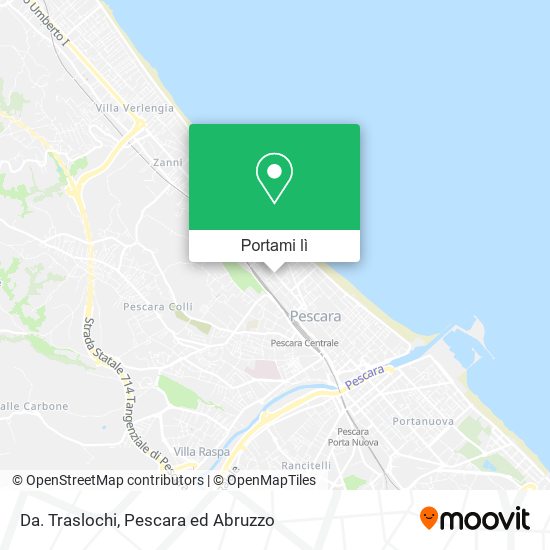 Mappa Da. Traslochi