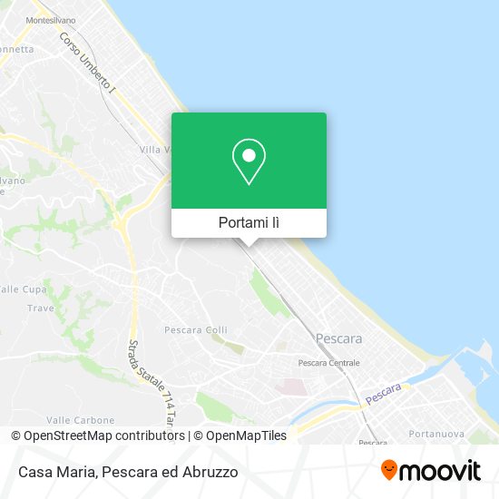 Mappa Casa Maria