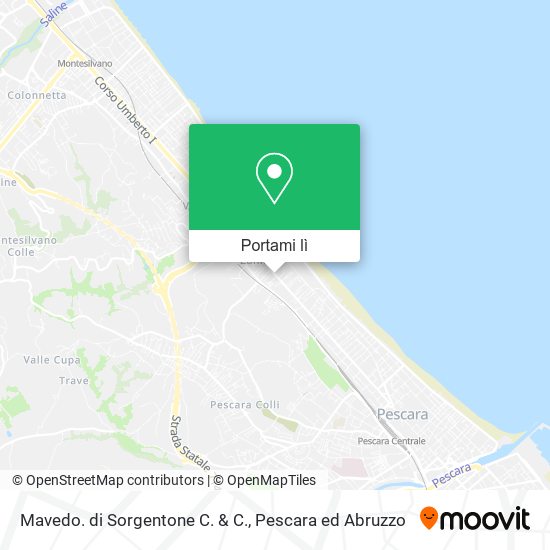 Mappa Mavedo. di Sorgentone C. & C.