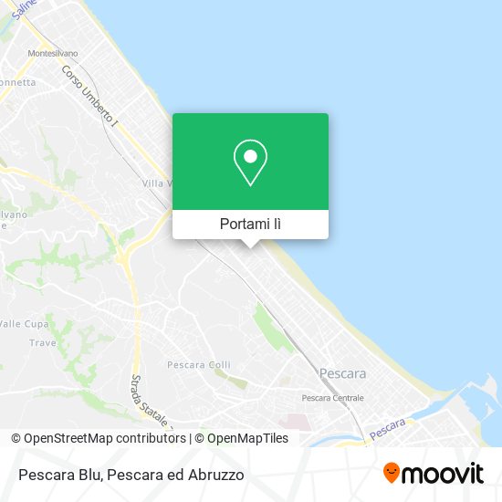 Mappa Pescara Blu