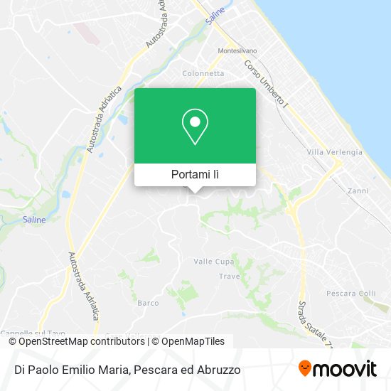 Mappa Di Paolo Emilio Maria