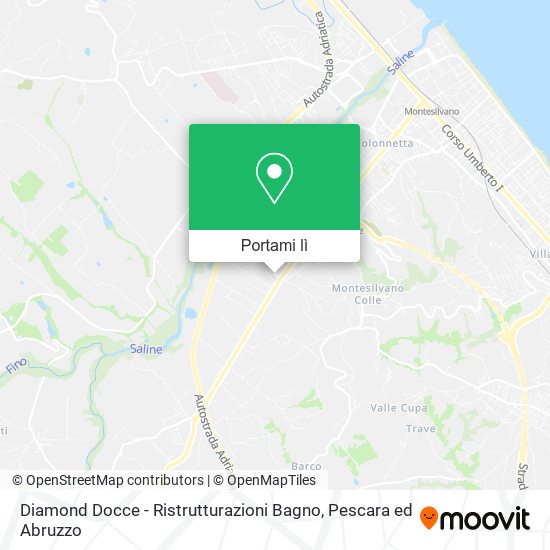 Mappa Diamond Docce - Ristrutturazioni Bagno