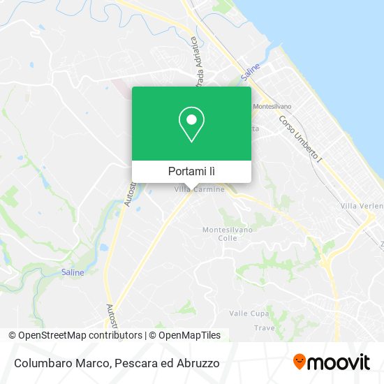 Mappa Columbaro Marco