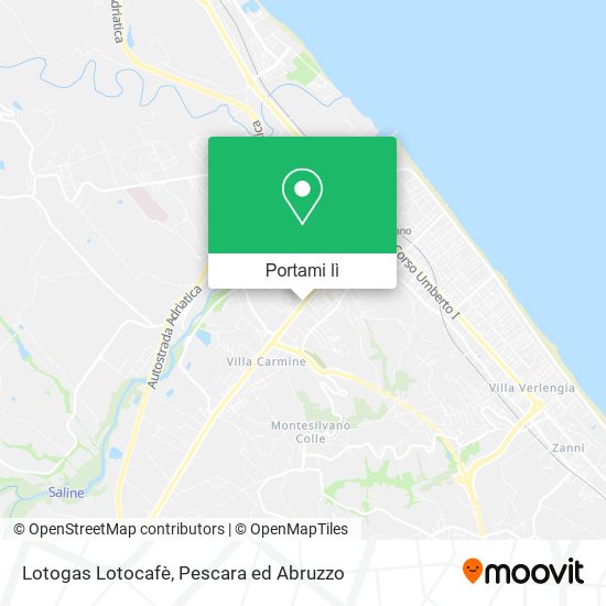 Mappa Lotogas Lotocafè