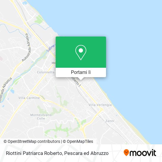 Mappa Riottini Patriarca Roberto