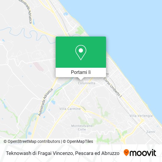 Mappa Teknowash di Fragai Vincenzo