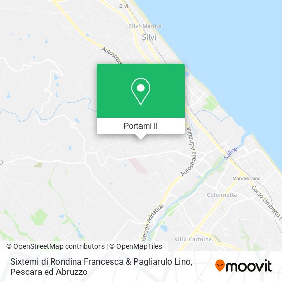 Mappa Sixtemi di Rondina Francesca & Pagliarulo Lino