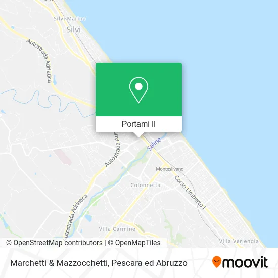 Mappa Marchetti & Mazzocchetti