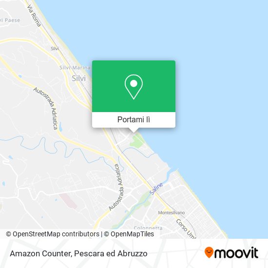 Mappa Amazon Counter
