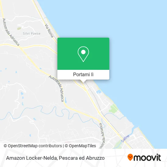 Mappa Amazon Locker-Nelda