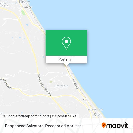 Mappa Pappacena Salvatore