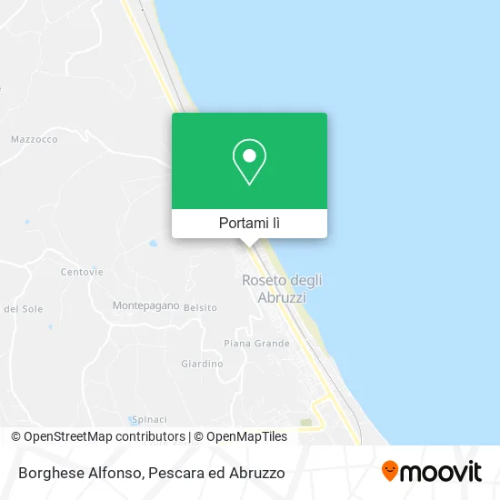 Mappa Borghese Alfonso