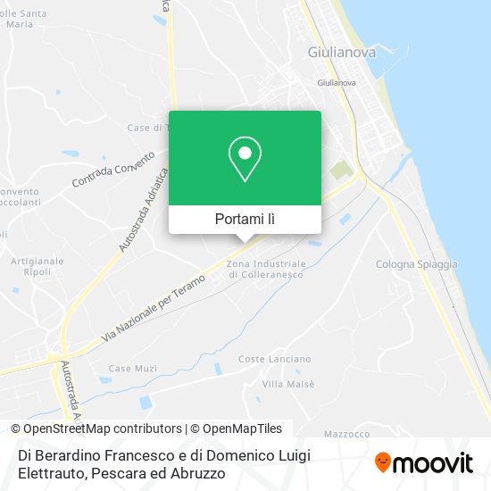 Mappa Di Berardino Francesco e di Domenico Luigi Elettrauto