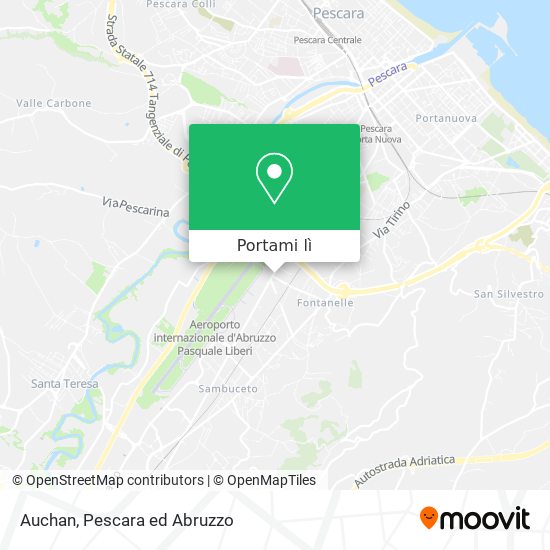 Mappa Auchan