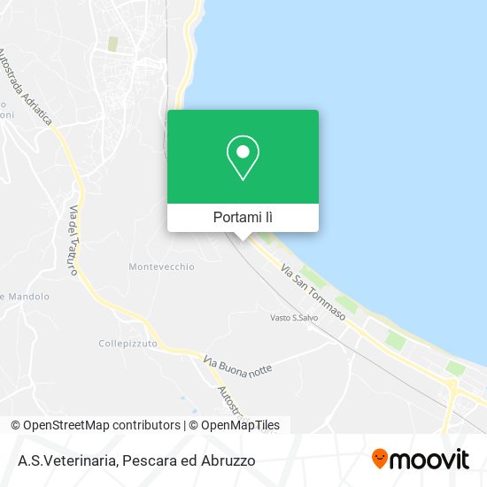 Mappa A.S.Veterinaria