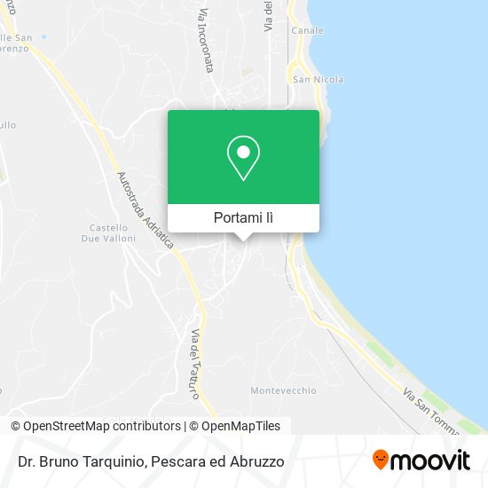 Mappa Dr. Bruno Tarquinio