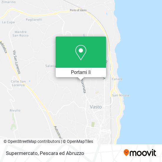Mappa Supermercato