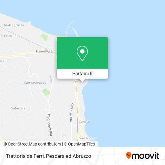 Mappa Trattoria da Ferri