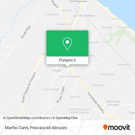 Mappa Marfisi Carni