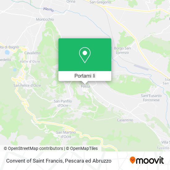 Mappa Convent of Saint Francis