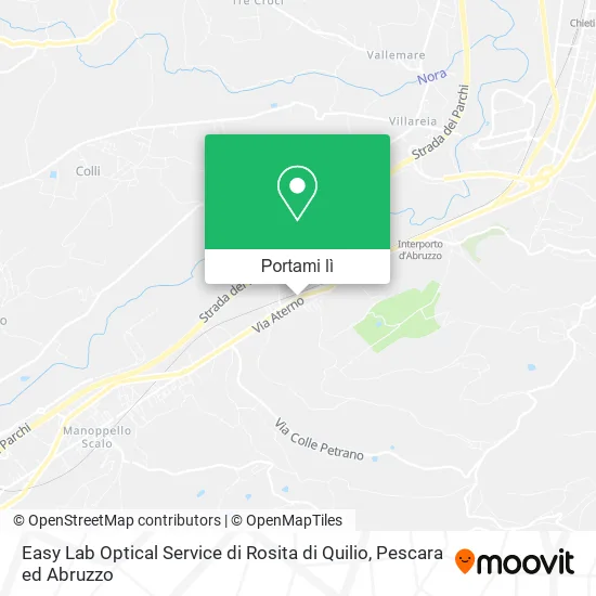 Mappa Easy Lab Optical Service di Rosita di Quilio