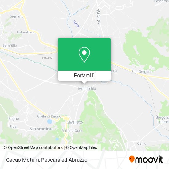 Mappa Cacao Motum