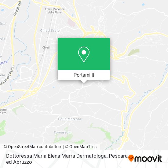 Mappa Dottoressa Maria Elena Marra Dermatologa