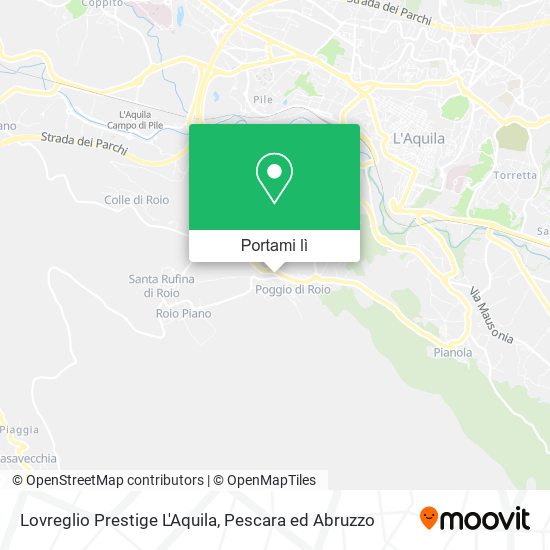 Mappa Lovreglio Prestige L'Aquila