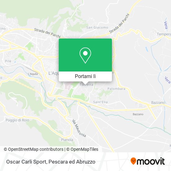 Mappa Oscar Carli Sport