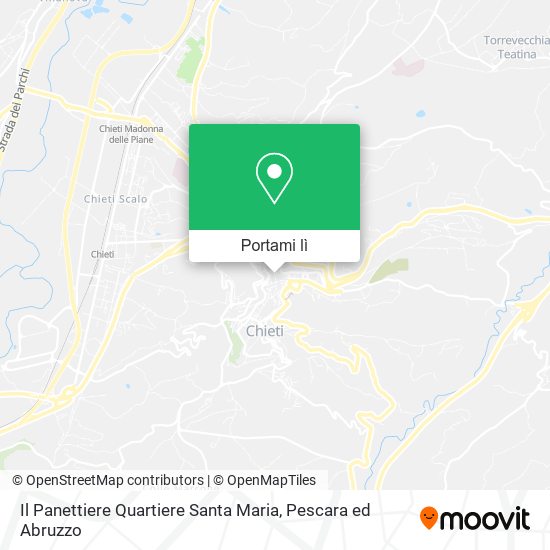 Mappa Il Panettiere Quartiere Santa Maria