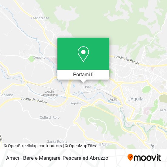 Mappa Amici - Bere e Mangiare