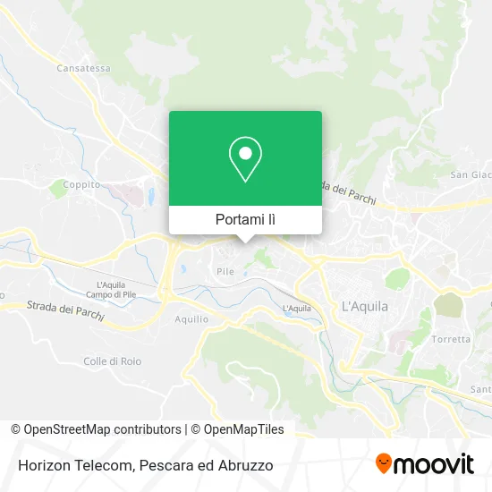 Mappa Horizon Telecom