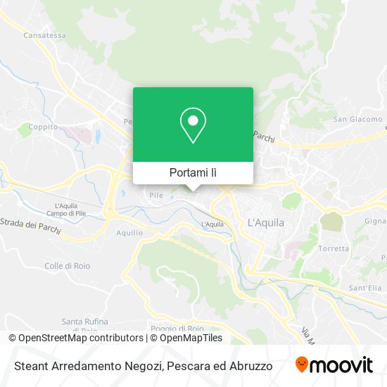 Mappa Steant Arredamento Negozi