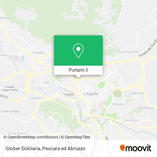 Mappa Glober Dolciaria