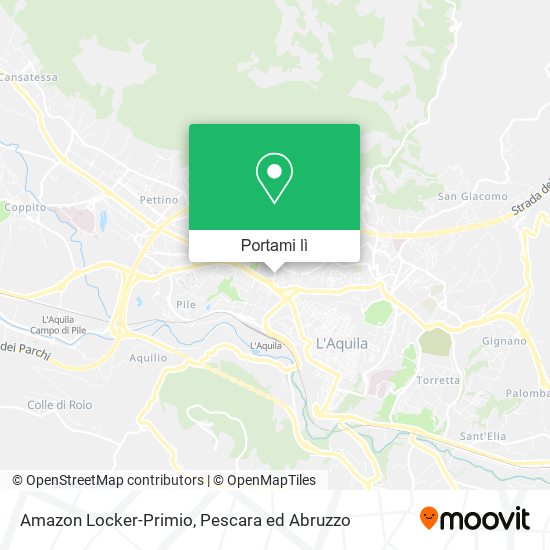 Mappa Amazon Locker-Primio